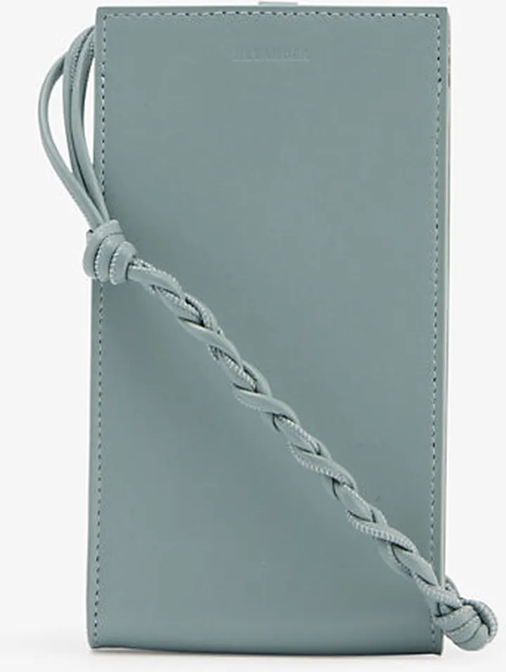 Mens Verdigris Tangle Leather Phone Case