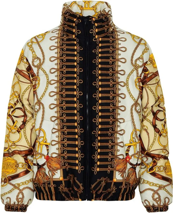 Moschino Teddy Bear Printed Padded Jacket