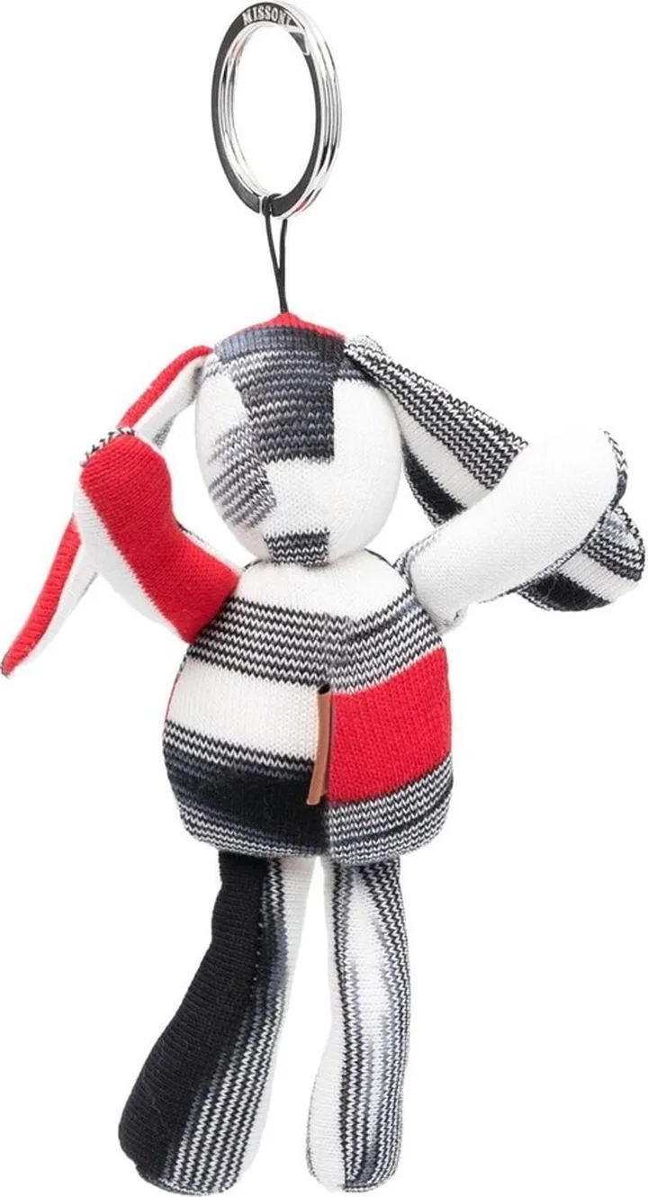 Knitted Rabbit Keyring