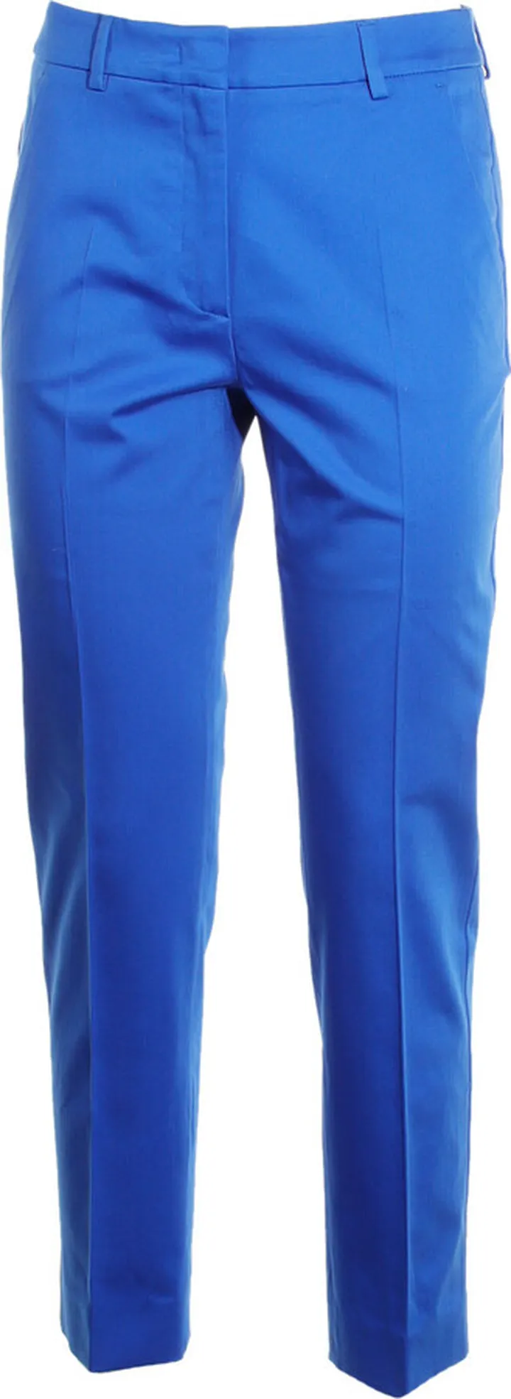 Blue High-waisted Trousers