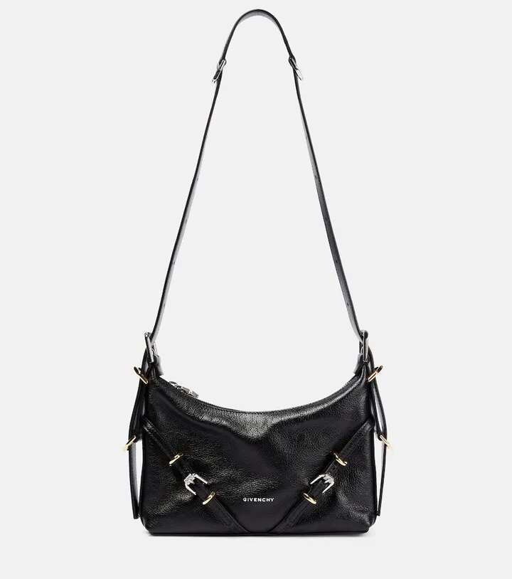 Voyou Mini leather shoulder bag