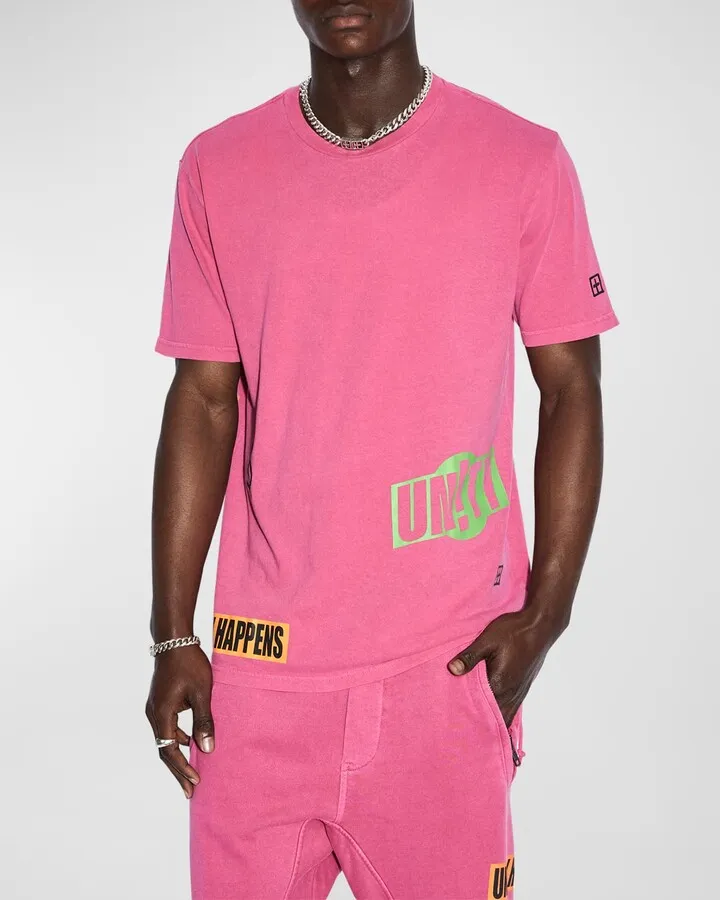 Men's Collective Kash Typographic T-Shirt