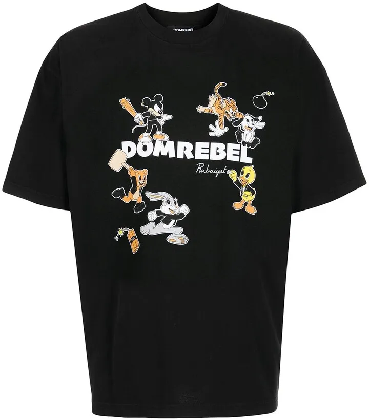 logo-print T-shirt