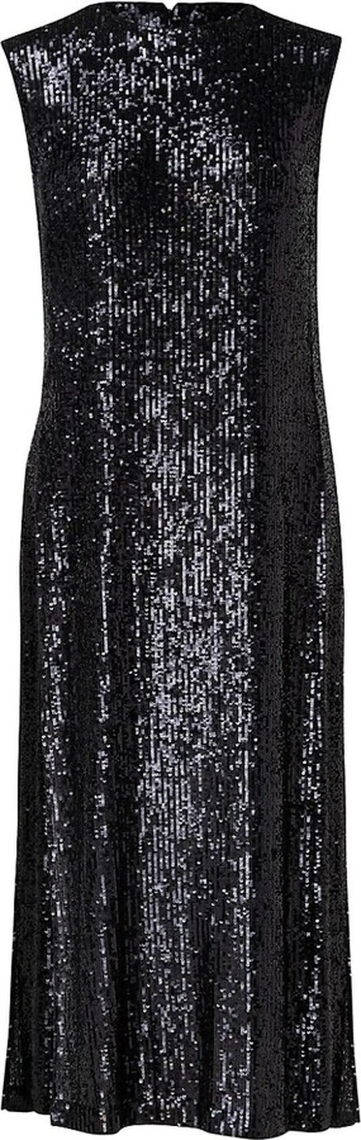 Long Sequin-Embroidered Tunic