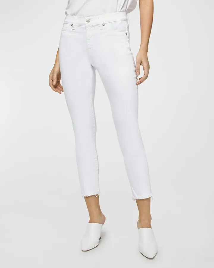 Roxanne Skinny Frayed Hem Jeans