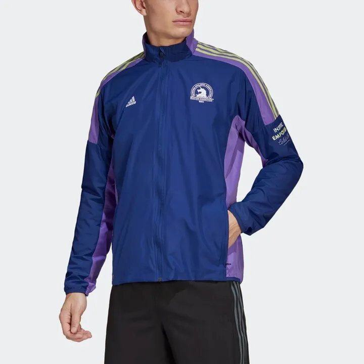 Men's adidas Boston Marathon 2022 Celebration Jacket