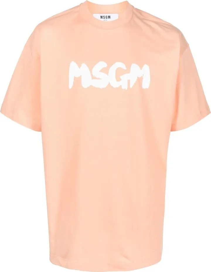 logo-print T-shirt