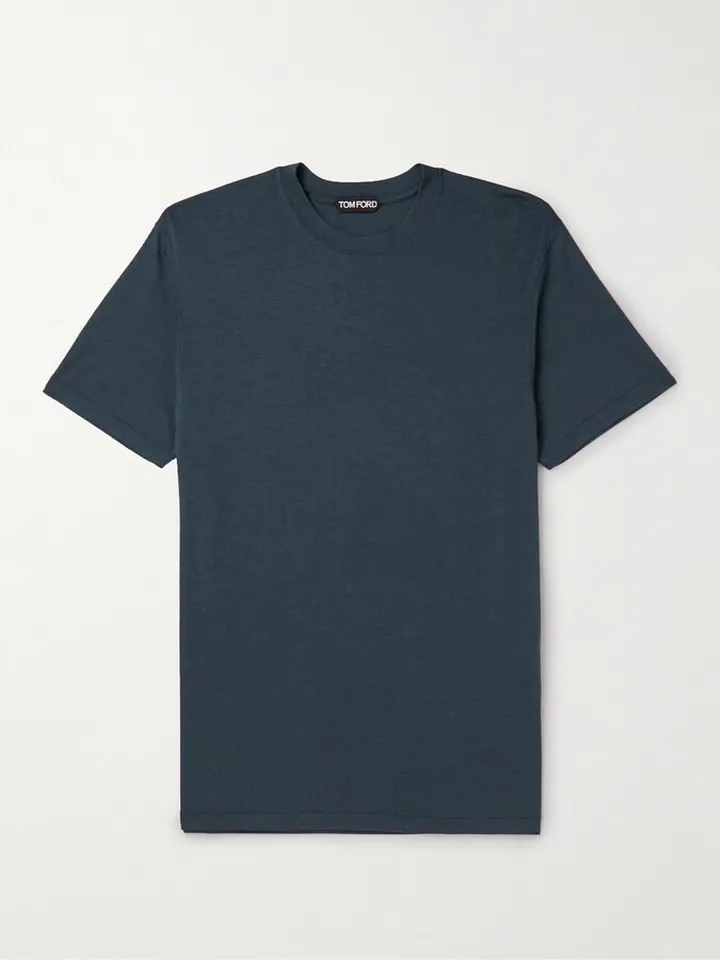 Lyocell and Cotton-Blend Jersey T-Shirt