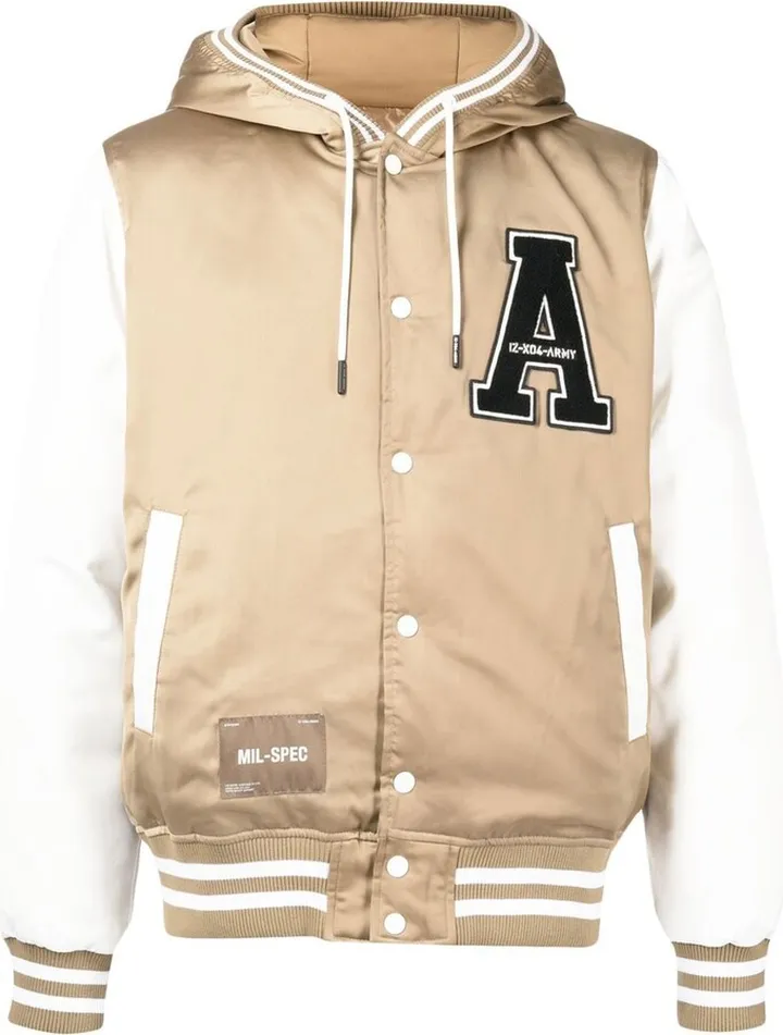 High-Shine Bomber Jacket