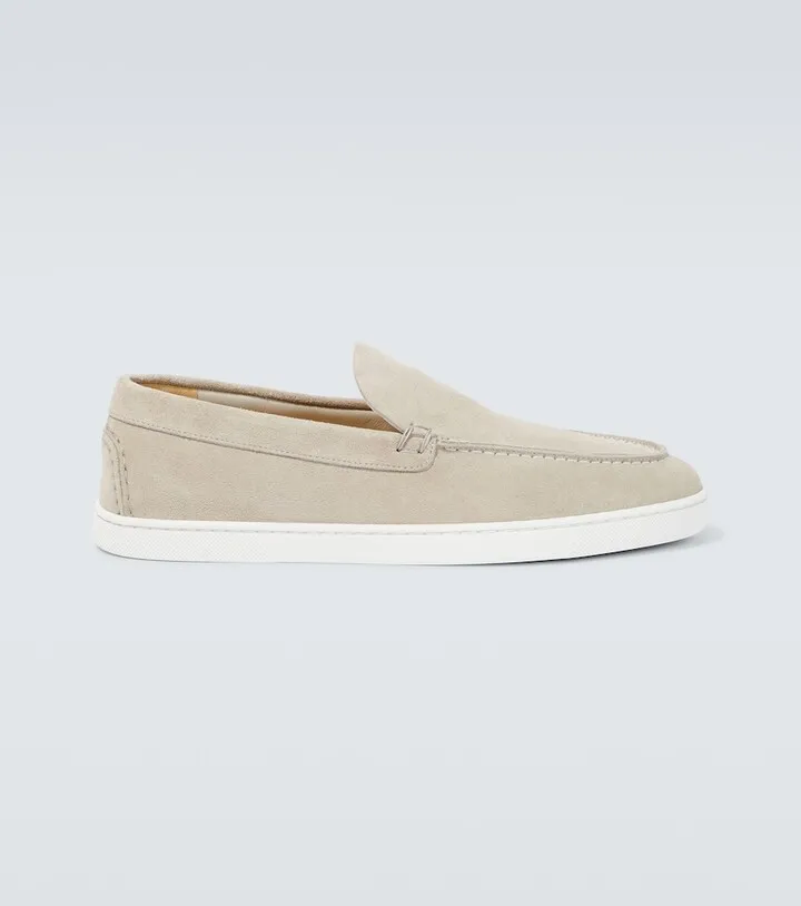 Suede loafers