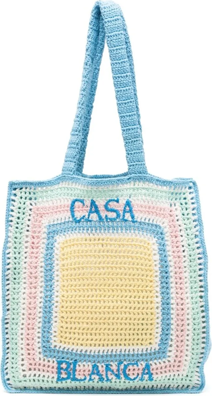 Casa Brand crochet tote bag
