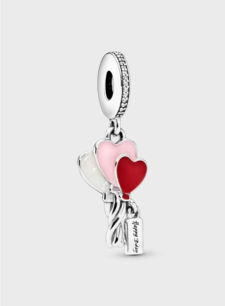 Happy Bday Balloon Dangle Charm