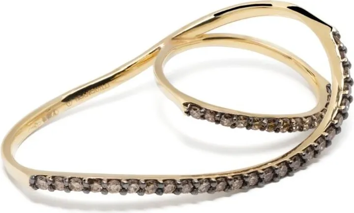 18kt Yellow Gold Diamond Ring