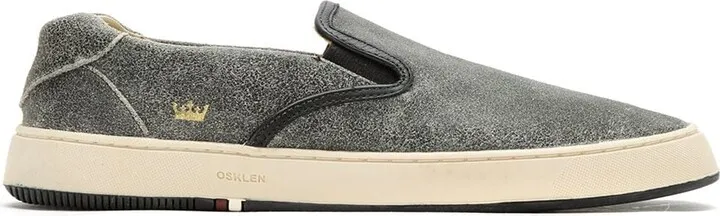 Leather Slip On Sneakers