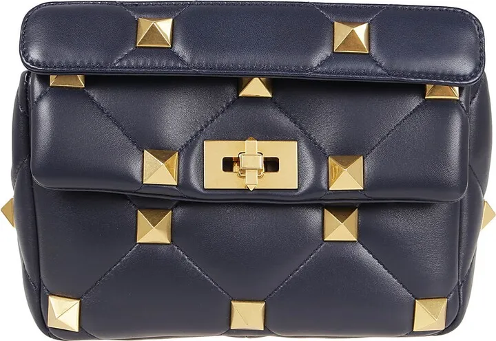Roman Stud Medium The Shoulder Bag