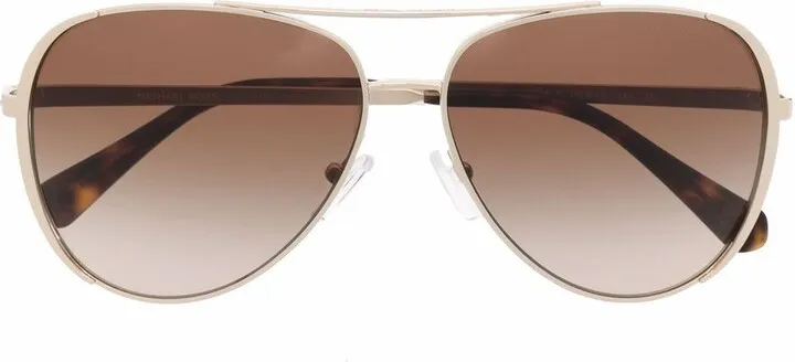 Pilot-Frame Sunglasses