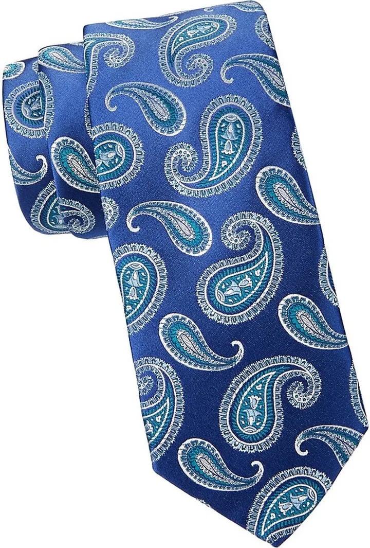 Paisley Pattern Silk Tie