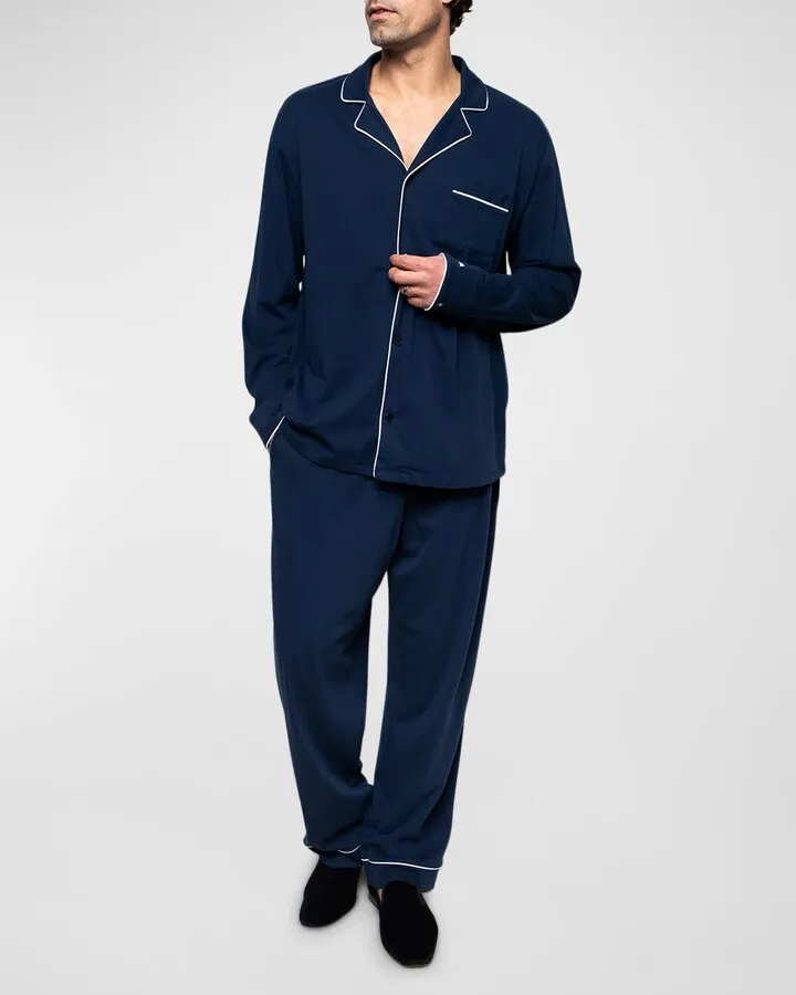 Men's Luxe Pima Cotton Classic Pajama Set