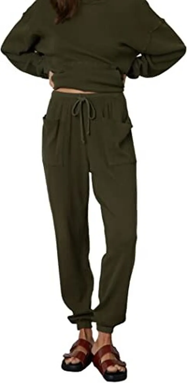 Velvet by Graham & Spencer Women's Riley Cotton Thermal Jogger Sweatpant