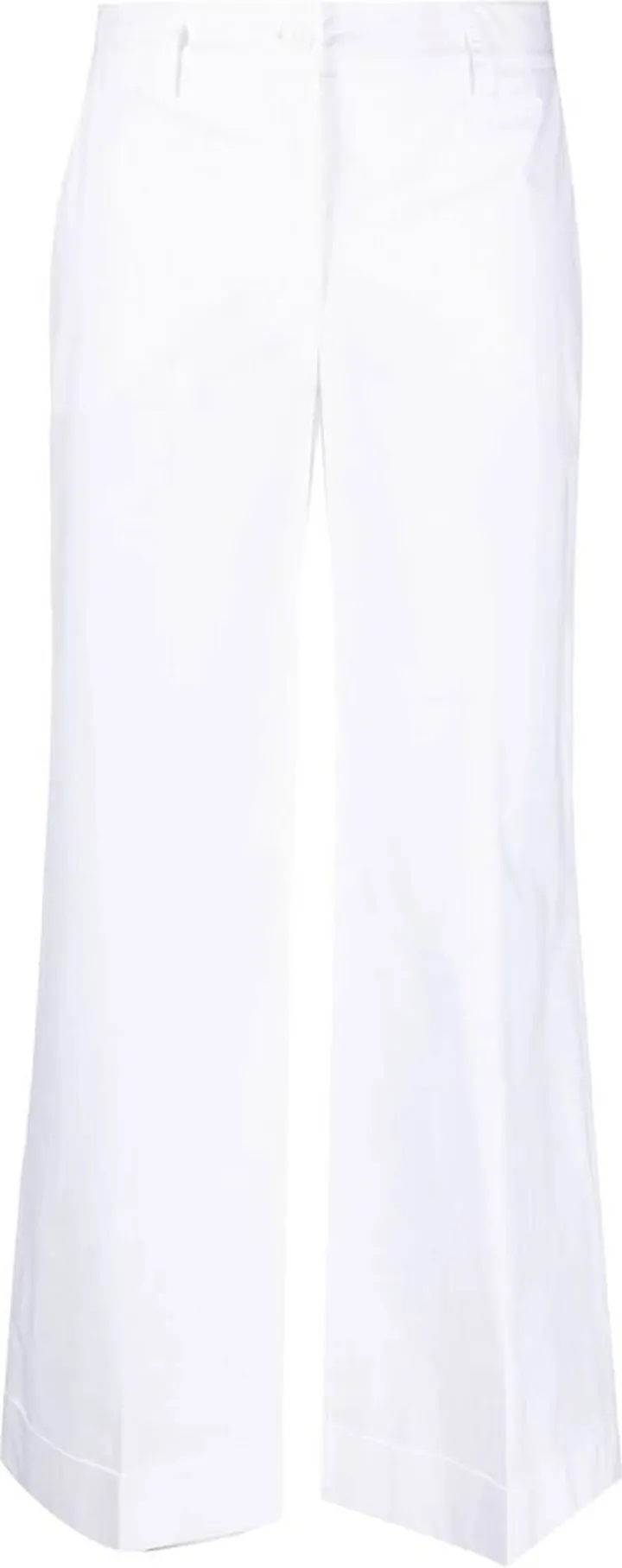 High-Waisted Wide-Leg Trousers