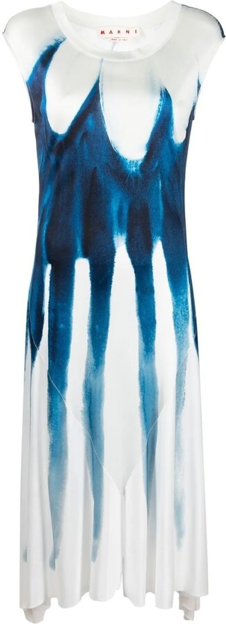 Floral-Print Midi Dress