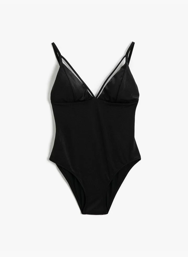 V Neck Swimsuit