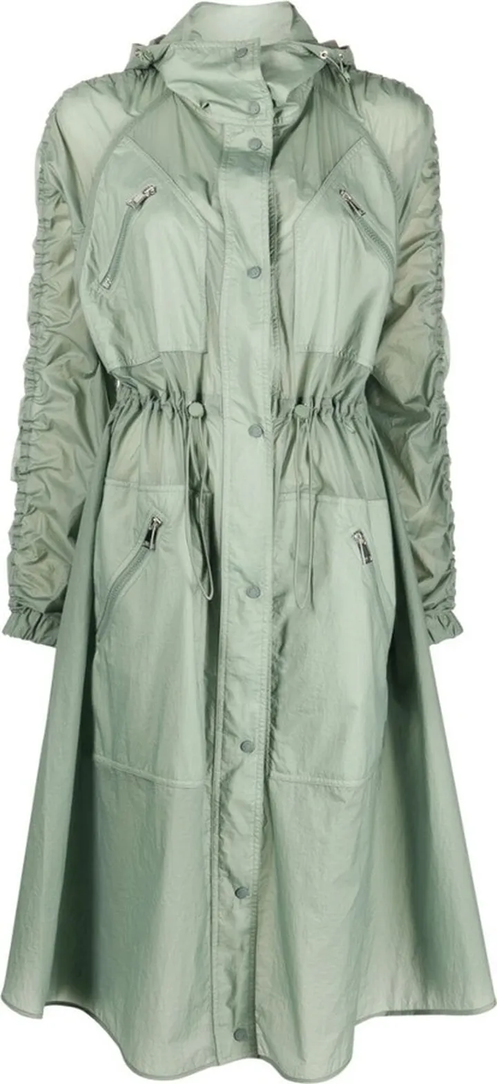 Potet hooded ripstop coat