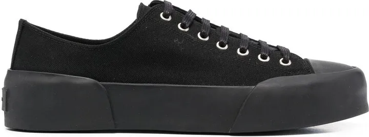 Lace-Up Low-Top Sneakers