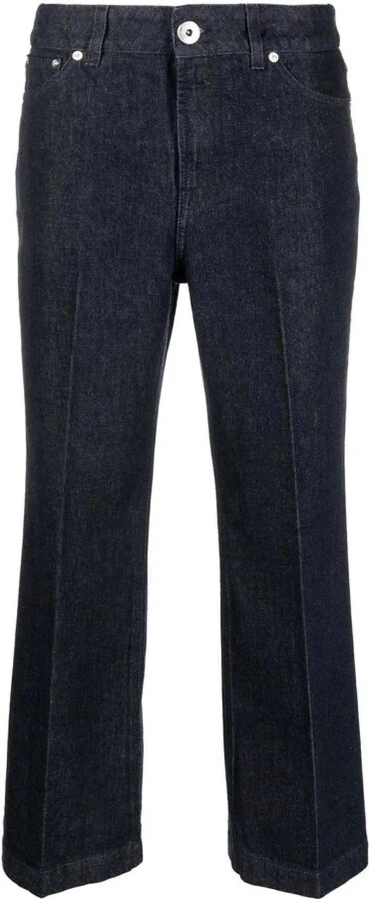 Flared Cropped Trousers