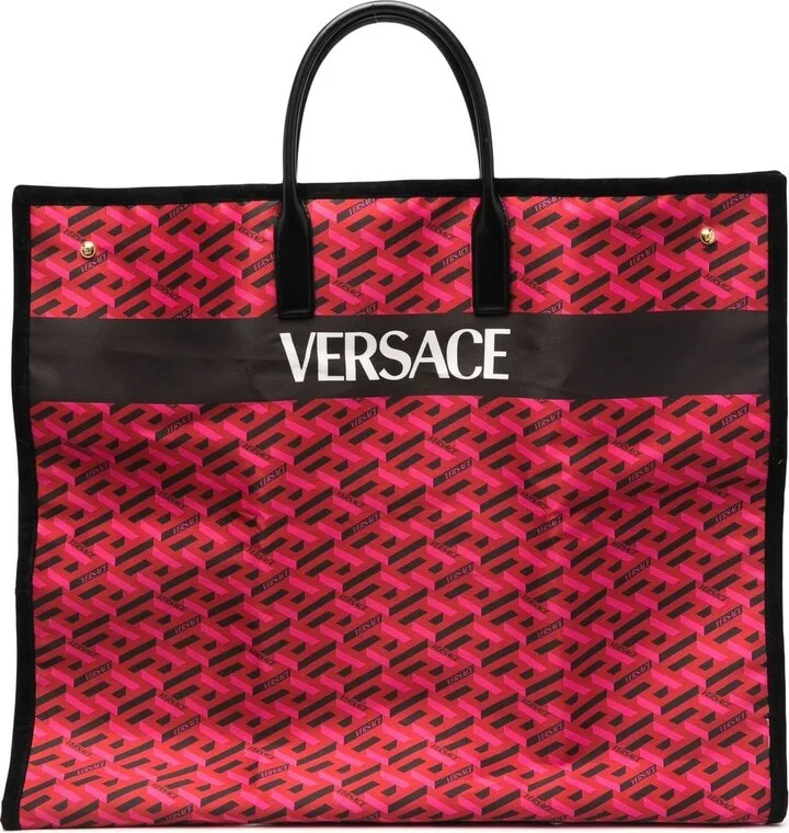 La Greca large tote bag