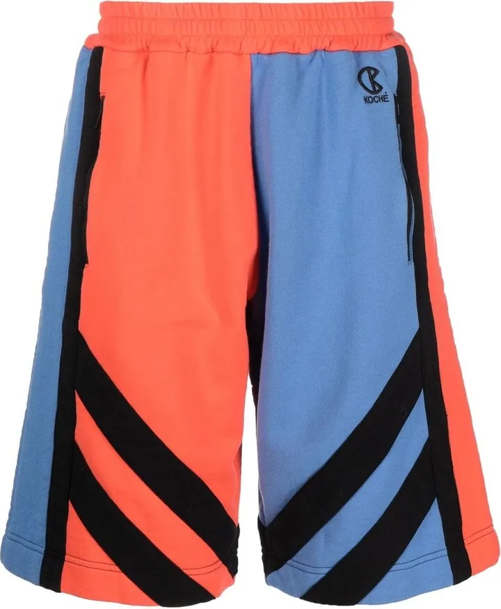 Colour-Block Track Shorts
