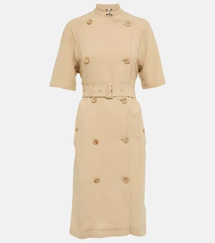 Kristen belted midi dress