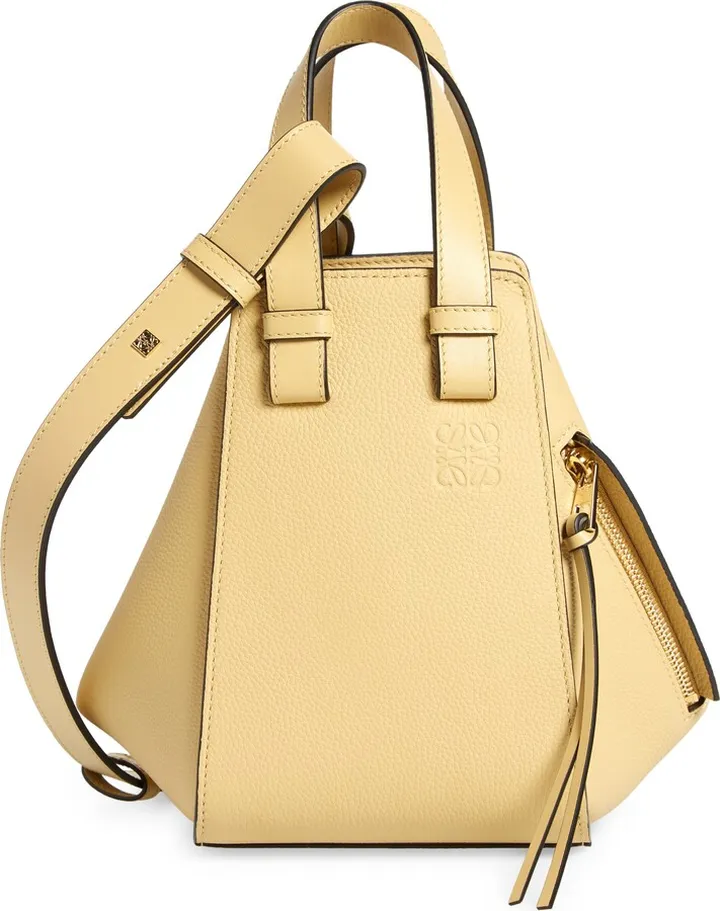 Small Hammock Leather Shoulder Bag
