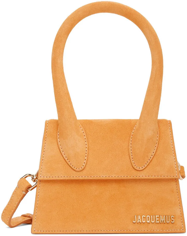 Jacquemus Orange 'Le Chiquito Moyen' Bag