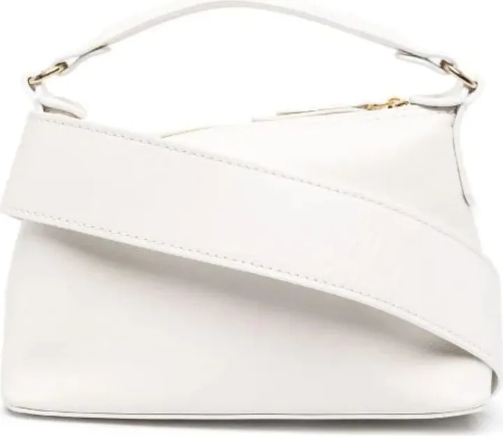 Liu Jo Leonie Hanne Woman's Hobo Mini White Leather Handbag