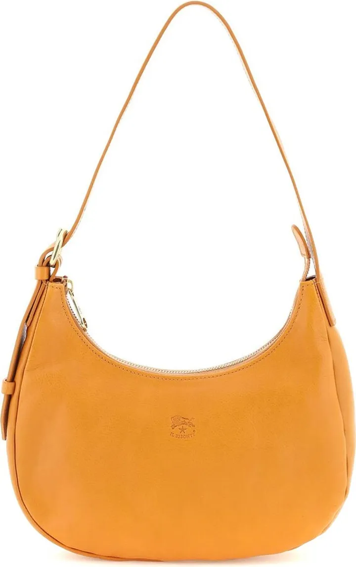 Il Bisonte Vacchetta Leather Shoulder Bag