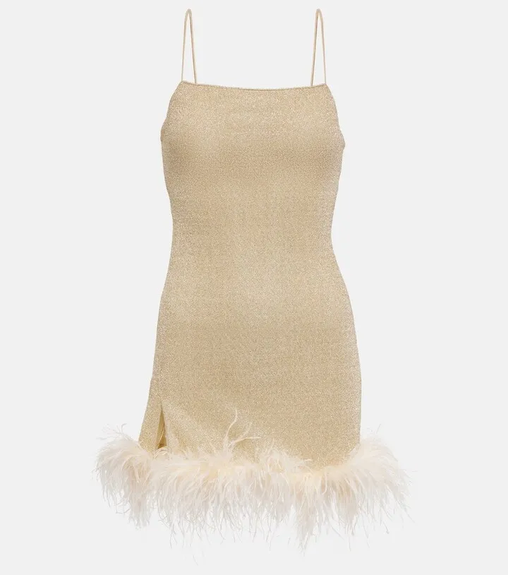 Lumiere Plumage minidress