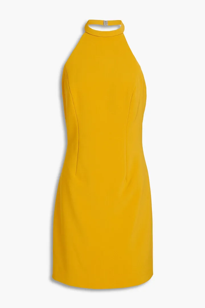 Crepe mini dress