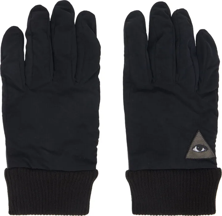 UNDERCOVER Black Leather Gloves