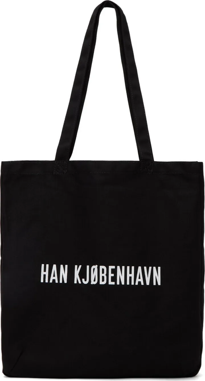 Han Kjobenhavn Black Printed Tote