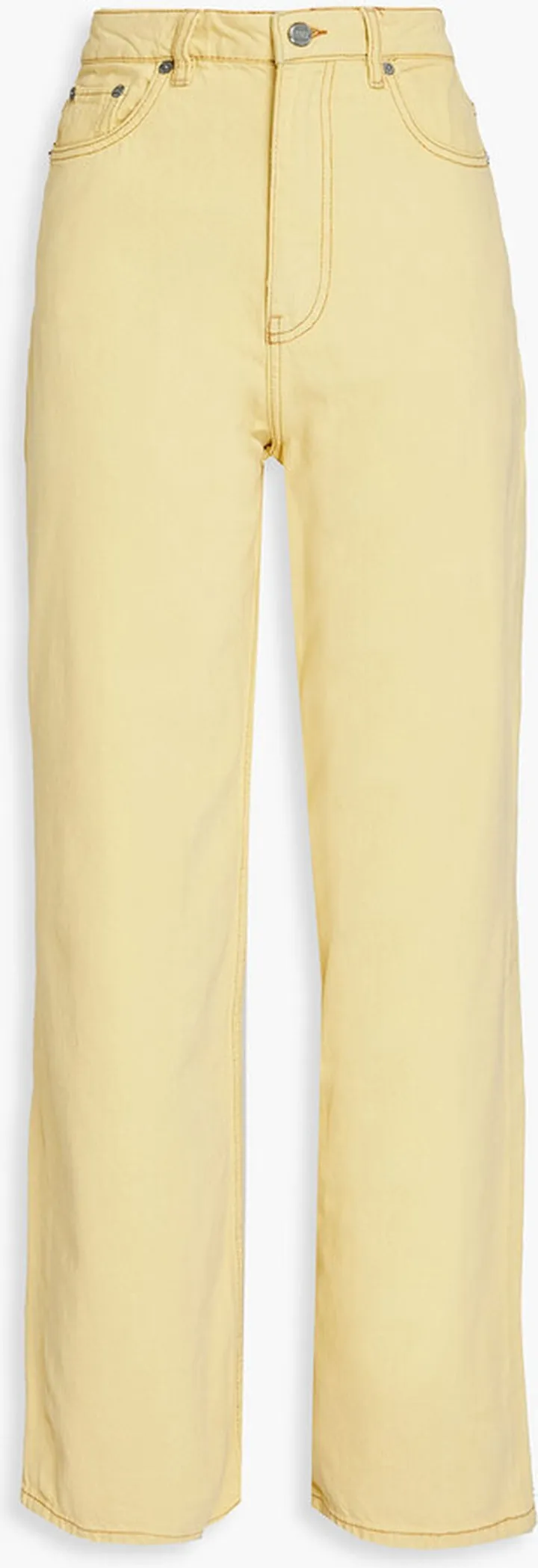 High-rise wide-leg jeans
