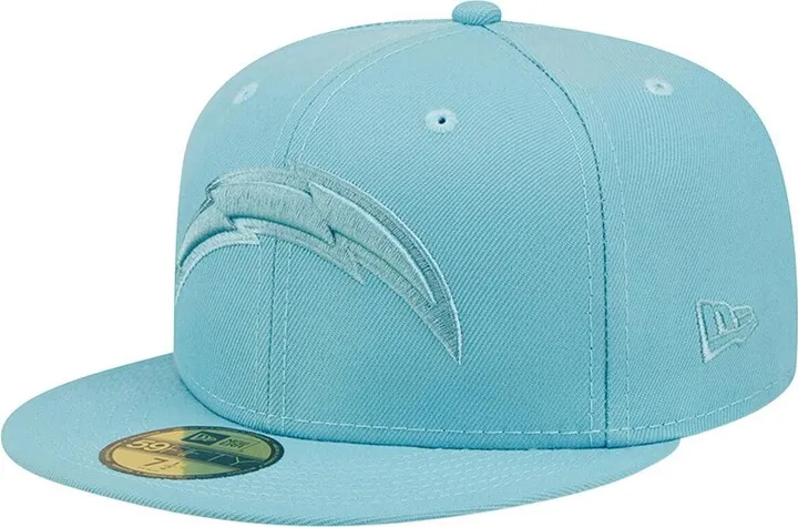 Men's New Era Blue Los Angeles Chargers Team Color Pack 59FIFTY Fitted Hat