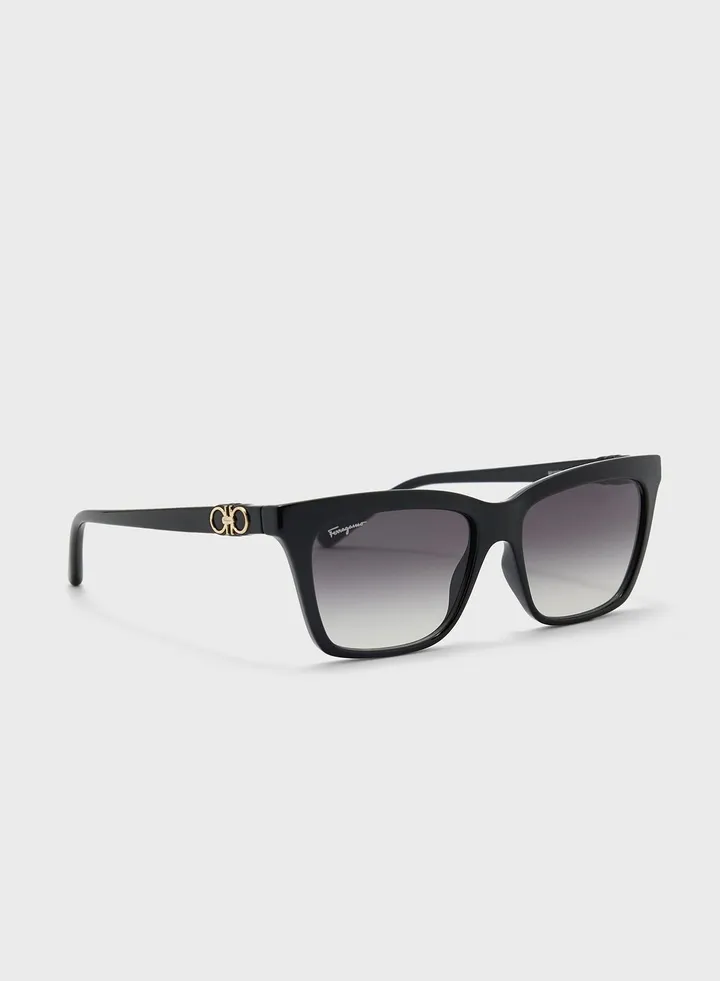 Modified Rectangle Oversized Sunglasses