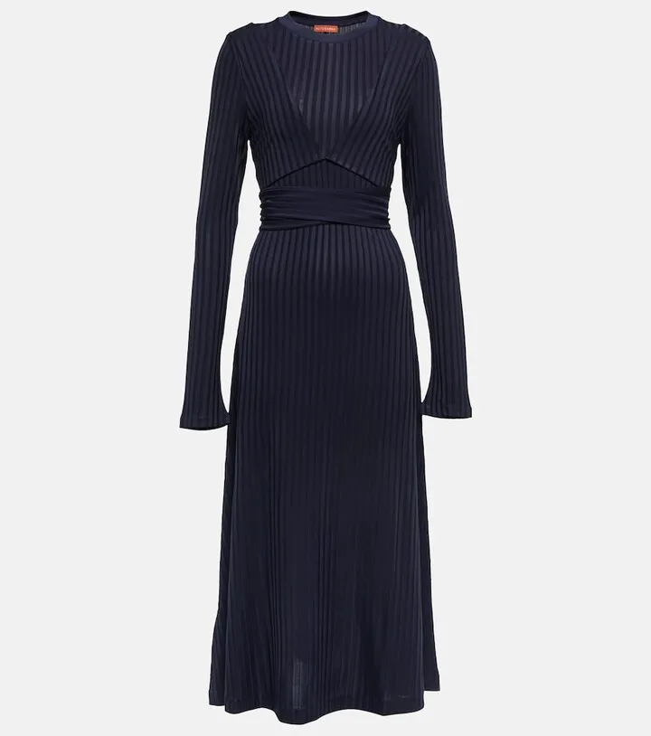 Masika jersey midi dress