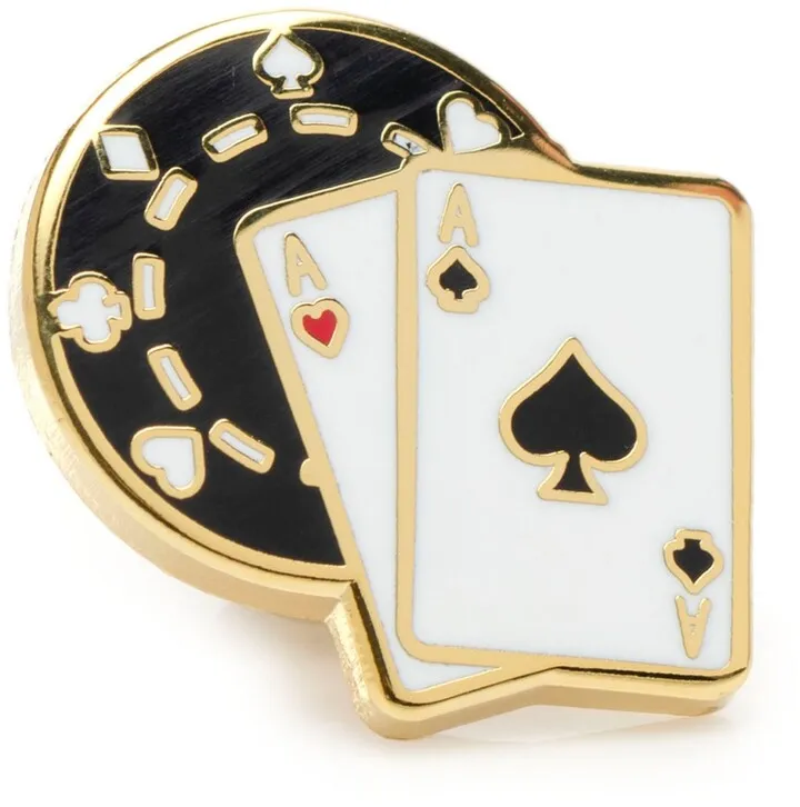 Cufflinks Inc. Men's Poker Lapel Pin