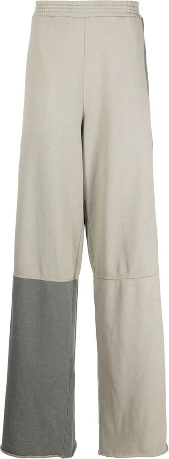 Colour-Block Panel Trousers