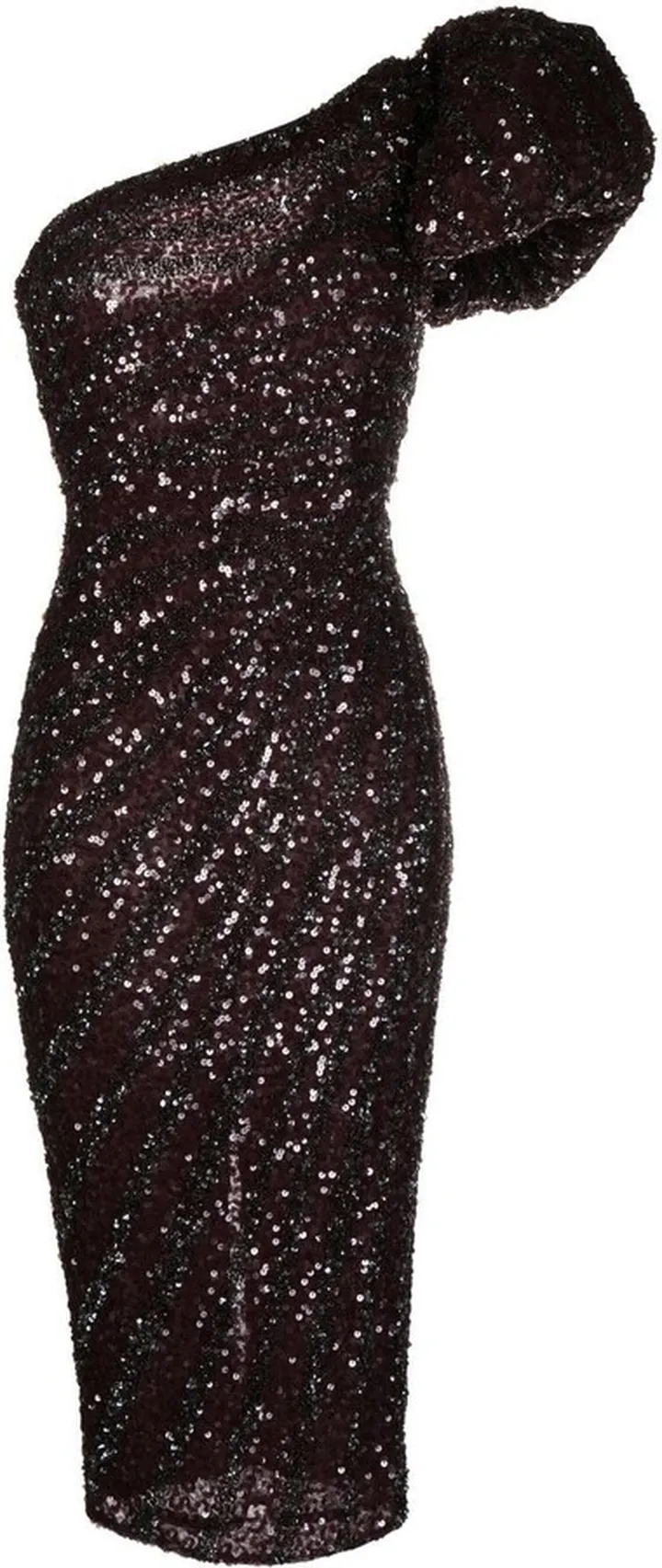Phoebe sequin midi dress