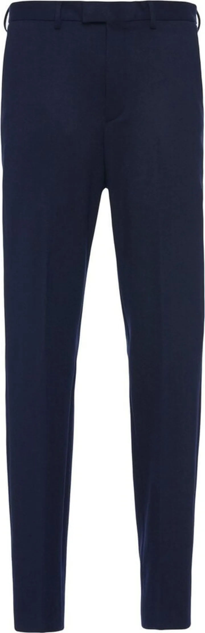 Tapered-Leg Wool Trousers
