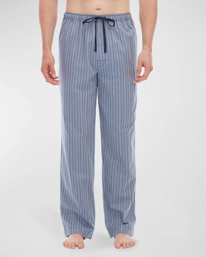 Men's Cotton Stripe Lounge Pants