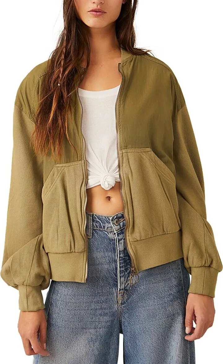 Free People Karma Bomber Jacket - Women's
